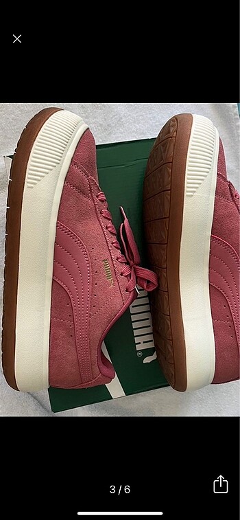 37,5 Beden Orijinal PUMA MAYU SUEDE