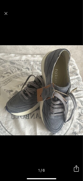 İç Dış Hakiki Süet Sneaker