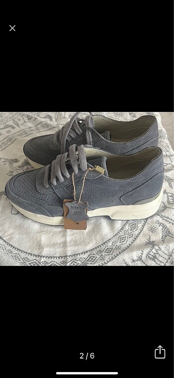 Fabrika İç Dış Hakiki Süet Sneaker