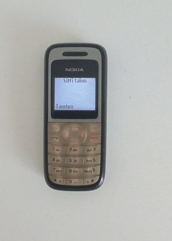 Nokia Bej Gri Tuşlu Telefon