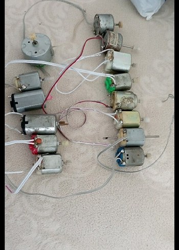 14 adet DC motor