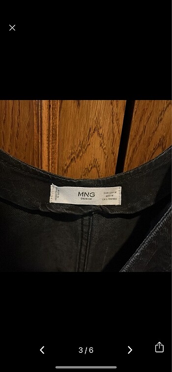 m Beden Mango Jean Elbise