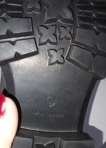 Siyah gri renk erkek botu - Görsel 4