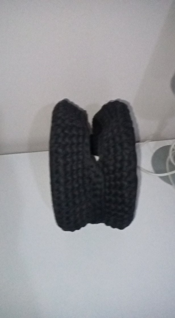 Bohem Çiçek Desenli Örgü Kapaklı canta - Görsel 2