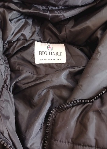 36 Beden siyah Renk siyah oversize mont