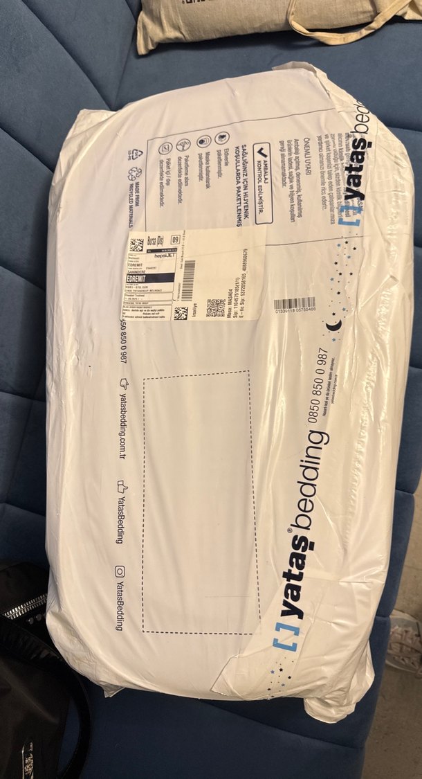 Yataş Juno yatak sıfır, paketi açılmamış - Görsel 2