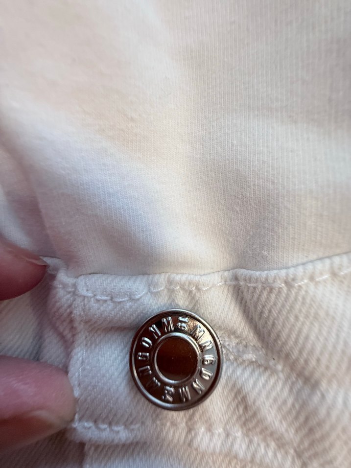 Orijinal Mango  Beyaz Yüksek Bel Hamile Pantolon — görsel 4/5