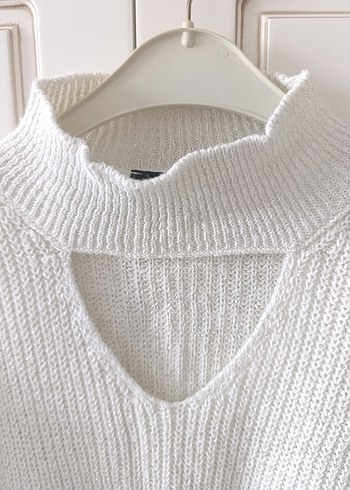 Adil Işık beyaz kazak - Görsel 2