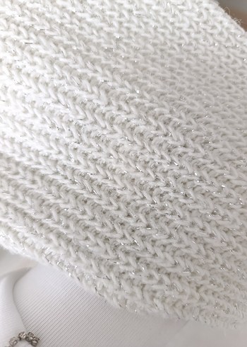 Adil Işık beyaz kazak - Görsel 4