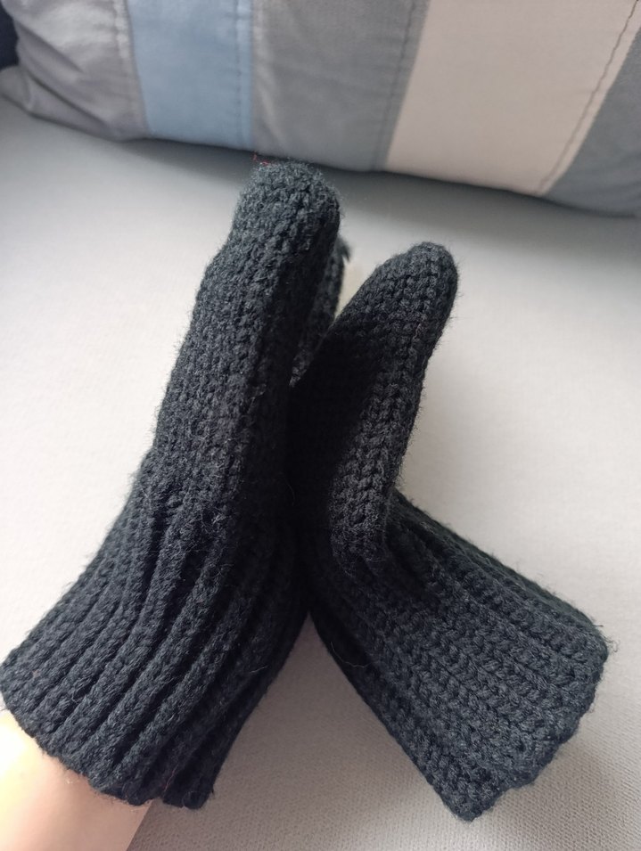 Beyaz Kalp Detaylı Sevgili/Eş eldiveni - Görsel 4