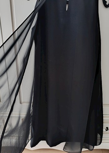 Chima siyah elbise - Görsel 6