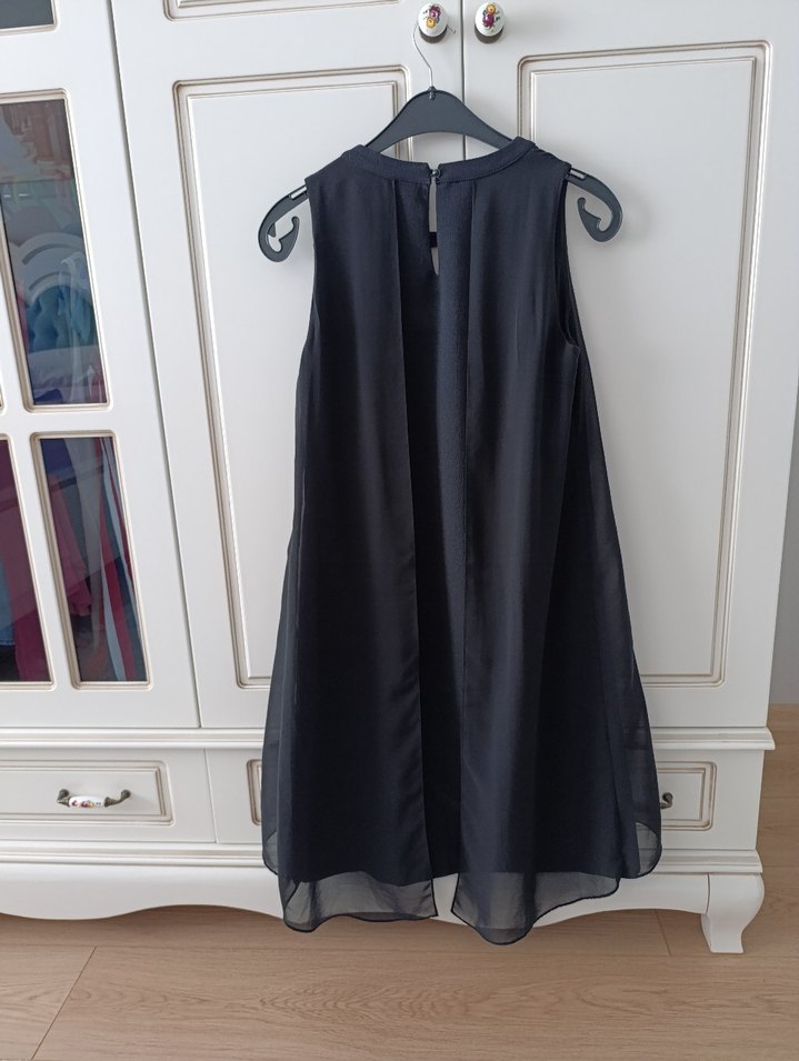 Chima siyah elbise - Görsel 5