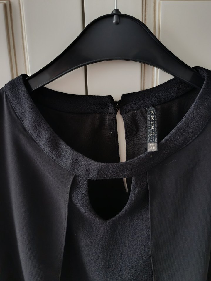 Chima siyah elbise - Görsel 3
