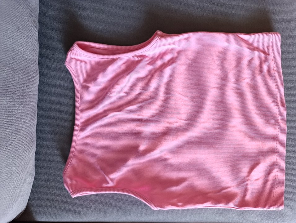 Pembe Kadın Crop - Görsel 4