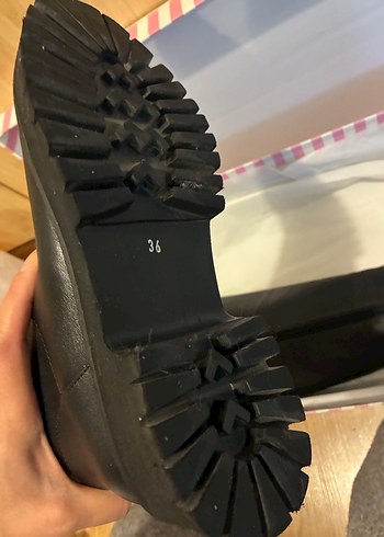 Siyah Deri Çizme - Görsel 6