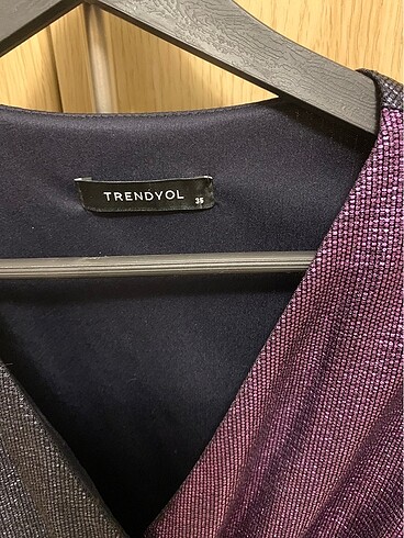 Trendyol ışıltılı elbise - Görsel 7