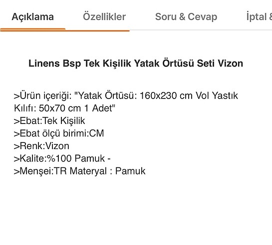 Linens tek kişilik pike - Görsel 5