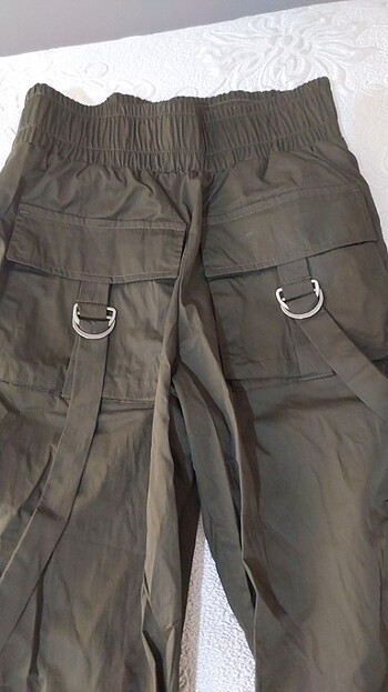 26 Beden Haki renk spor pantolon