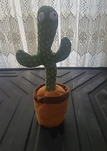 Renkli konuşan Kaktüs Figürlü Peluş Oyuncak
