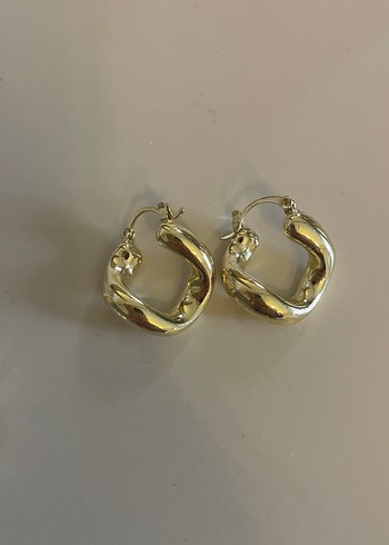 Altın Renkli Mini Bohem Küpe Seti - Görsel 3