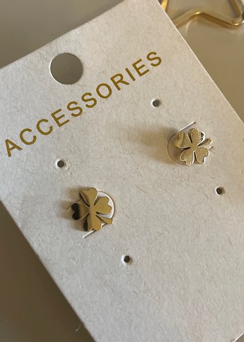 Altın Renkli Mini Bohem Küpe Seti - Görsel 4