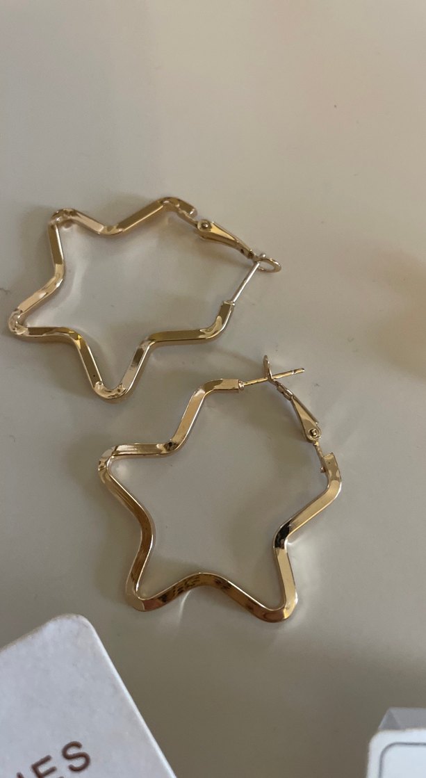 Altın Renkli Mini Bohem Küpe Seti - Görsel 2