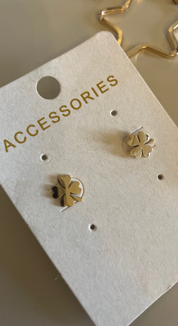 Altın Renkli Mini Bohem Küpe Seti - Görsel 4