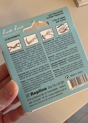 Lush Lash Parlak Bej Takma Kirpik - Görsel 3