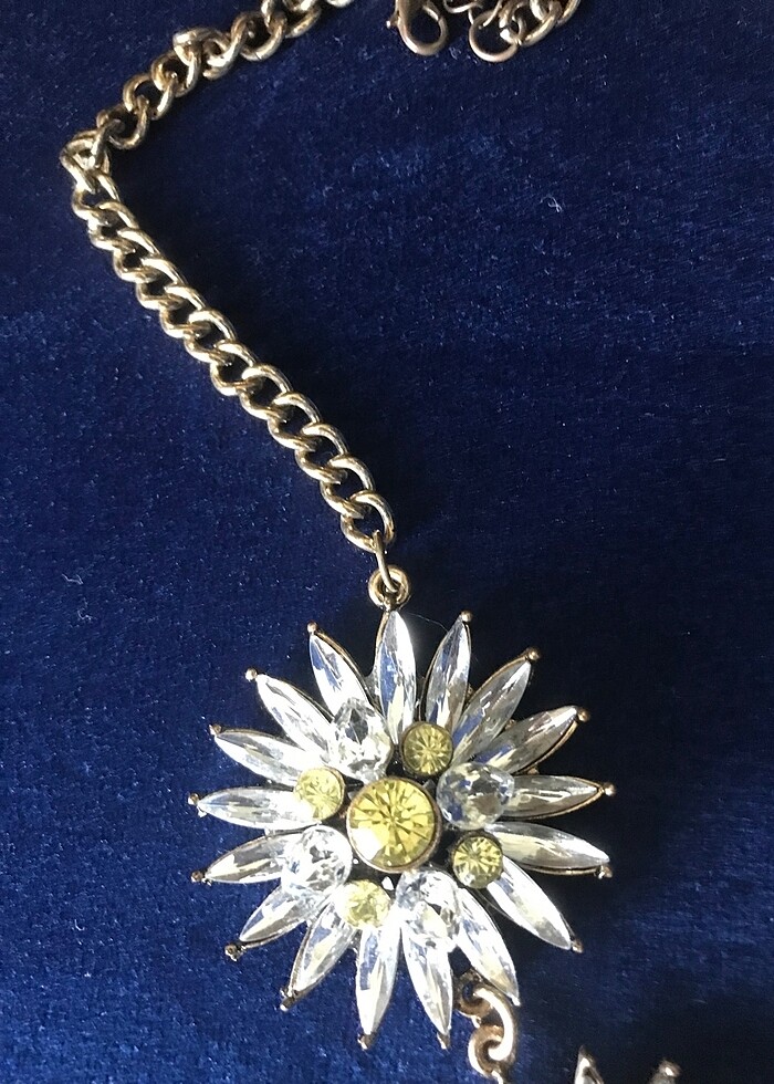 Taşlı kolye - Görsel 2