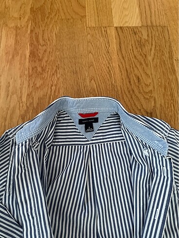 4 Yaş Beden mavi Renk Tommy Hilfiger Gömlek