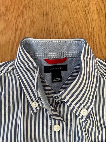 4 Yaş Beden Tommy Hilfiger Gömlek