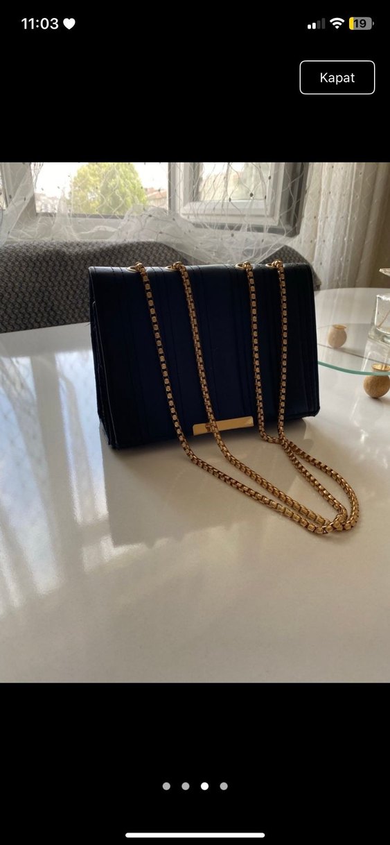 Zincir Detaylı Kadın El Zinciri - Altın Renk - Görsel 2