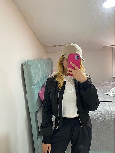 Pull and Bear Pull and bear bomber ceket
