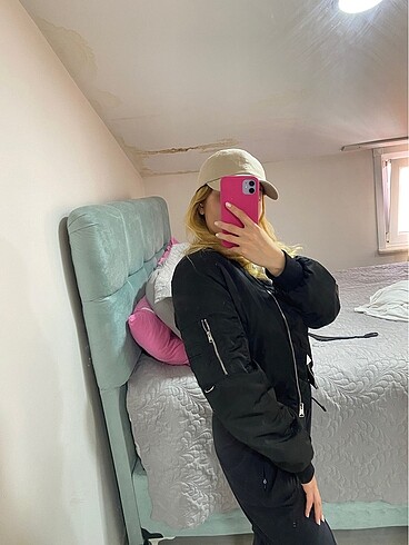 xs Beden Pull and bear bomber ceket