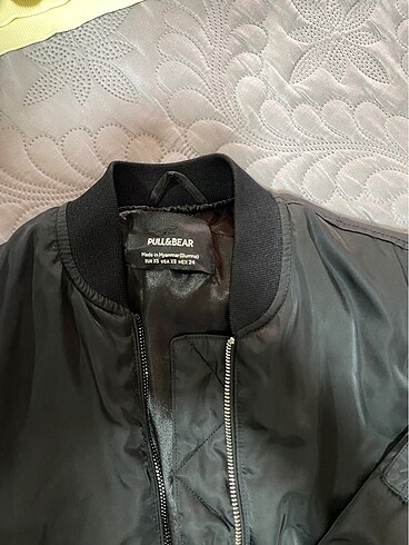 xs Beden siyah Renk Pull and bear bomber ceket