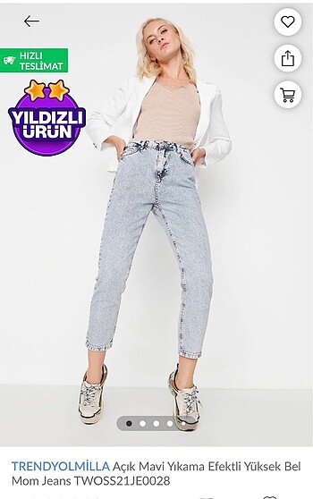 Trendyolmilla mom jean