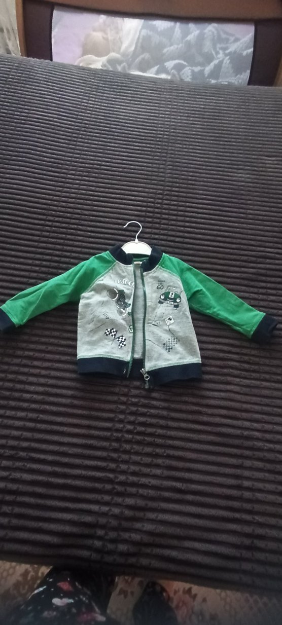 Erkek Çocuk Biker Fermuarlı Sweatshirt - Görsel 2