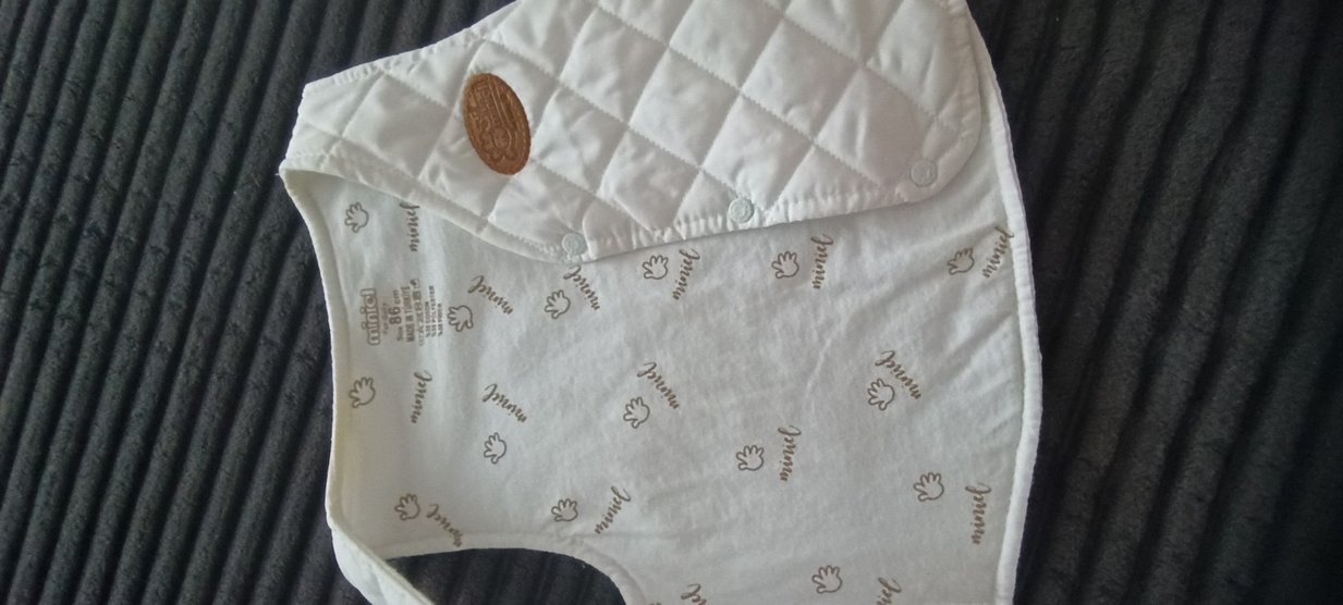 Çıtçıtlı Beyaz Erkek Çocuk Yeleği - Görsel 2