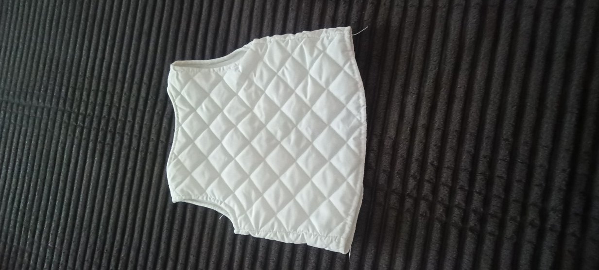 Çıtçıtlı Beyaz Erkek Çocuk Yeleği - Görsel 3