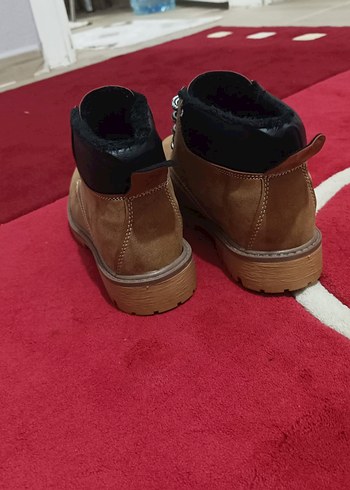 Kürk Detaylı Kahverengi Süet Erkek Bot - Görsel 5