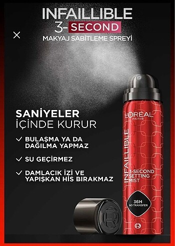 Loreal makyaj sabitleme spreyi - Görsel 5