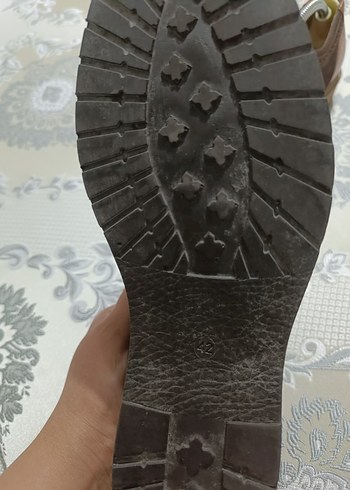 42 Beden kahverengi Renk Erkek ayakkabı