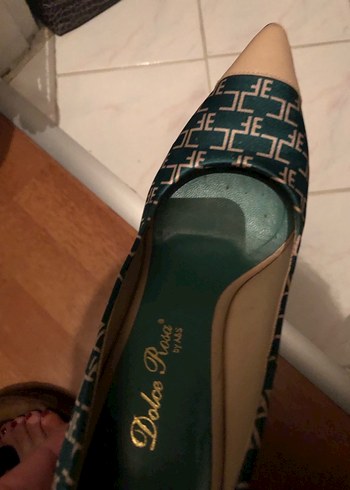 Fendi Yeşil Stiletto Fendi