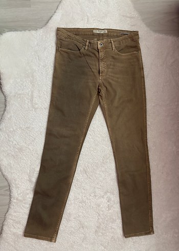 Mango Haki Slim Fit Denim Jean