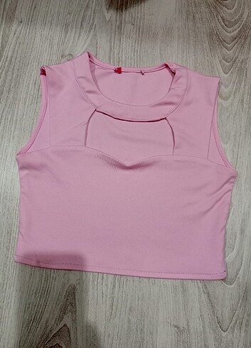 Göğüs detay pembe büstiyer 