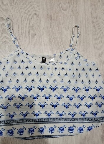 34 Beden Desenli crop 