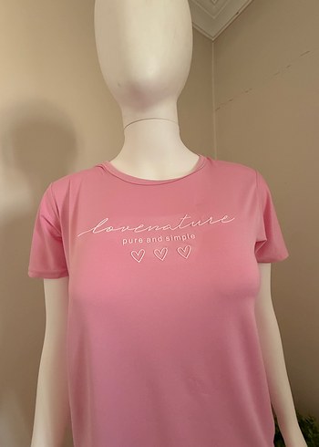 Diğer Pembe Baskılı Kadın Pijama Takımı