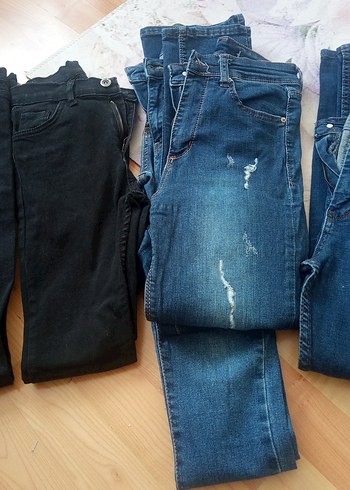 Mavi Koyu Mavi Kadın Dar Kesim Midi Kot Pantolon
