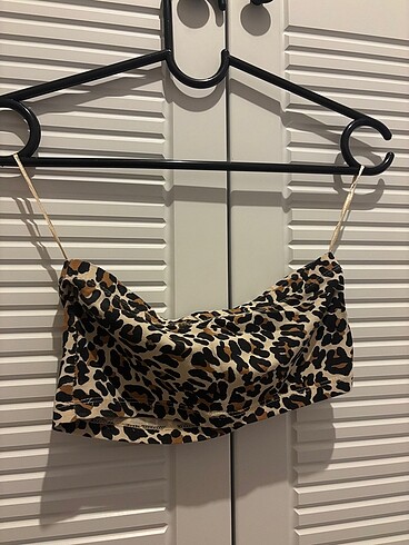 xs Beden Pull and bear leopar büstiyer