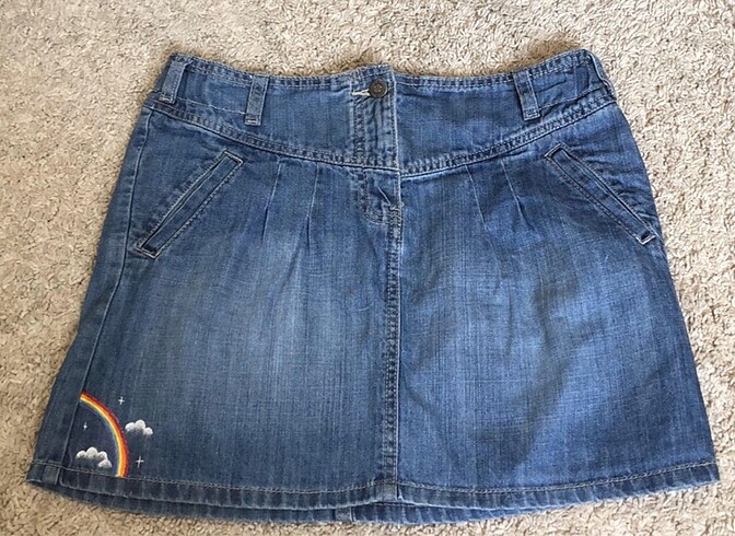American Vintage kisa jean etek